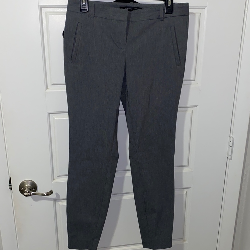 Gray office pants